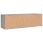 vidaXL Mueble de TV de madera de ingeniería gris sonoma 120x34x37 cm vidaXL Mueble de TV de madera de ingeniería gris sonoma 120x34x37 cm