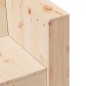 vidaXL Sofá de jardín de 3 plazas madera maciza de pino 189x60x62 cm vidaXL Sofá de jardín de 3 plazas madera maciza de pino 189x60x62 cm