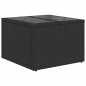 vidaXL Set de sofás de jardín 11 pzas y cojines ratán sintético negro vidaXL Set de sofás de jardín 11 pzas y cojines ratán sintético negro