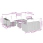 vidaXL Set de sofás de jardín 11 pzas y cojines ratán sintético negro vidaXL Set de sofás de jardín 11 pzas y cojines ratán sintético negro
