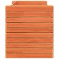 vidaXL Banco con jardineras madera de pino marrón cera 167,5x60x65 cm vidaXL Banco con jardineras madera de pino marrón cera 167,5x60x65 cm