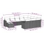 vidaXL Set de sofás de jardín 11 pzas y cojines ratán sintético gris vidaXL Set de sofás de jardín 11 pzas y cojines ratán sintético gris