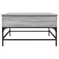 vidaXL Mesa de centro madera ingeniería gris Sonoma 80x80x45 cm vidaXL Mesa de centro madera ingeniería gris Sonoma 80x80x45 cm