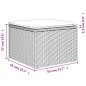 vidaXL Set de sofás de jardín 7 piezas con cojines ratán PE gris vidaXL Set de sofás de jardín 7 piezas con cojines ratán PE gris