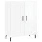 vidaXL Aparador alto madera contrachapada blanco brillo 69,5x34x180 cm vidaXL Aparador alto madera contrachapada blanco brillo 69,5x34x180 cm