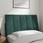 vidaXL Cabecero de cama acolchado terciopelo verde oscuro 90 cm vidaXL Cabecero de cama acolchado terciopelo verde oscuro 90 cm