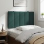 vidaXL Cabecero de cama acolchado terciopelo verde oscuro 90 cm vidaXL Cabecero de cama acolchado terciopelo verde oscuro 90 cm