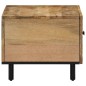vidaXL Mesa de centro de madera maciza de mango 80x50x40 cm vidaXL Mesa de centro de madera maciza de mango 80x50x40 cm