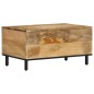 vidaXL Mesa de centro de madera maciza de mango 80x50x40 cm vidaXL Mesa de centro de madera maciza de mango 80x50x40 cm