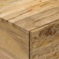 vidaXL Mesa de centro de madera maciza de mango 80x50x40 cm vidaXL Mesa de centro de madera maciza de mango 80x50x40 cm