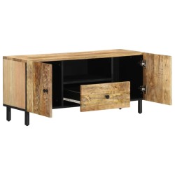 vidaXL Mueble de TV madera maciza de mango 105x33x46 cm