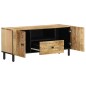 vidaXL Mueble de TV madera maciza de mango 105x33x46 cm