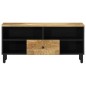 vidaXL Mueble de TV madera maciza de mango 100x33x46 cm vidaXL Mueble de TV madera maciza de mango 100x33x46 cm