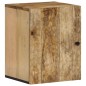 vidaXL Armario de baño de pared madera maciza de mango 38x33x48 cm vidaXL Armario de baño de pared madera maciza de mango 38x33x48 cm