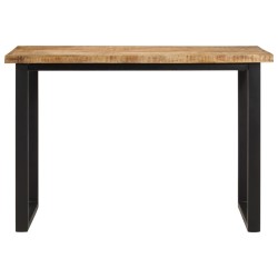 vidaXL Mesa de comedor madera maciza de mango 110x55x75 cm