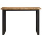 vidaXL Mesa de comedor madera maciza de mango 110x55x75 cm vidaXL Mesa de comedor madera maciza de mango 110x55x75 cm