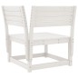 vidaXL Juego de sofás de jardín 5 piezas madera maciza de pino blanco vidaXL Juego de sofás de jardín 5 piezas madera maciza de pino blanco