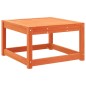 vidaXL Taburete de jardín madera maciza de pino marrón cera vidaXL Taburete de jardín madera maciza de pino marrón cera
