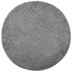vidaXL Alfombra de pelo largo moderna verde Ø 120 cm