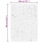vidaXL Alfombra de pelo largo moderna verde 200x280 cm