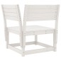 vidaXL Juego de sofás de jardín 5 piezas madera maciza de pino blanco vidaXL Juego de sofás de jardín 5 piezas madera maciza de pino blanco
