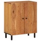 vidaXL Armarios auxiliares 3 uds madera maciza de acacia 60x33x75 cm vidaXL Armarios auxiliares 3 uds madera maciza de acacia 60x33x75 cm