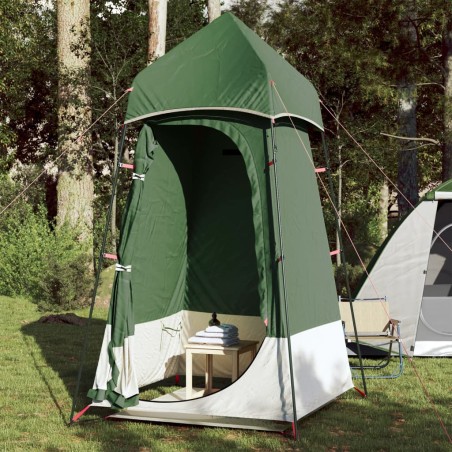 vidaXL Tienda de privacidad tafetán 190T verde 121x121x225 cm