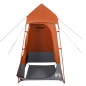 vidaXL Tienda de privacidad tafetán 190T naranja y gris 121x121x225 cm vidaXL Tienda de privacidad tafetán 190T naranja y gris 121x121x225 cm