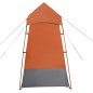 vidaXL Tienda de privacidad tafetán 190T naranja y gris 121x121x225 cm vidaXL Tienda de privacidad tafetán 190T naranja y gris 121x121x225 cm