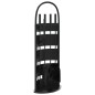 vidaXL Set de herramientas para chimenea 5 pzas acero 23x15x66 cm vidaXL Set de herramientas para chimenea 5 pzas acero 23x15x66 cm