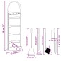vidaXL Set de herramientas para chimenea 5 pzas acero 23x15x66 cm vidaXL Set de herramientas para chimenea 5 pzas acero 23x15x66 cm