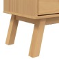 vidaXL Estantería de 4 niveles OLDEN madera maciza de pino marrón vidaXL Estantería de 4 niveles OLDEN madera maciza de pino marrón