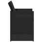 vidaXL Set de muebles jardín 5 pzas con cojines ratán sintético negro vidaXL Set de muebles jardín 5 pzas con cojines ratán sintético negro