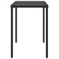 vidaXL Set de muebles jardín 5 pzas con cojines ratán sintético negro vidaXL Set de muebles jardín 5 pzas con cojines ratán sintético negro