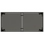 vidaXL Set de muebles jardín 5 pzas con cojines ratán sintético negro vidaXL Set de muebles jardín 5 pzas con cojines ratán sintético negro