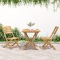 vidaXL Sillas de jardín plegables 2 uds madera acacia 48,5x61,5x87 cm vidaXL Sillas de jardín plegables 2 uds madera acacia 48,5x61,5x87 cm