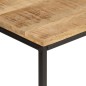 vidaXL Mesa consola madera maciza mango rugosa y hierro 90x30x75 cm vidaXL Mesa consola madera maciza mango rugosa y hierro 90x30x75 cm