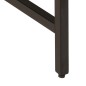 vidaXL Mesa auxiliar de madera maciza de mango y hierro 45x45x50 cm vidaXL Mesa auxiliar de madera maciza de mango y hierro 45x45x50 cm