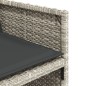 vidaXL Set comedor jardín y cojines 13 pzas ratán sintético gris claro vidaXL Set comedor jardín y cojines 13 pzas ratán sintético gris claro