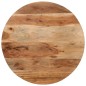 vidaXL Mesa de centro de madera maciza de acacia y hierro 35x35x30 cm vidaXL Mesa de centro de madera maciza de acacia y hierro 35x35x30 cm
