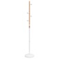 vidaXL Perchero de hierro con recubrimiento en polvo blanco 177 cm vidaXL Perchero de hierro con recubrimiento en polvo blanco 177 cm