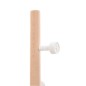 vidaXL Perchero de hierro con recubrimiento en polvo blanco 177 cm vidaXL Perchero de hierro con recubrimiento en polvo blanco 177 cm