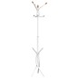 vidaXL Perchero de hierro con recubrimiento en polvo blanco 176 cm vidaXL Perchero de hierro con recubrimiento en polvo blanco 176 cm