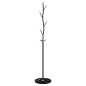 vidaXL Perchero de hierro con recubrimiento en polvo negro 177 cm vidaXL Perchero de hierro con recubrimiento en polvo negro 177 cm
