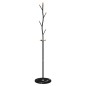 vidaXL Perchero de hierro con recubrimiento en polvo negro 177 cm vidaXL Perchero de hierro con recubrimiento en polvo negro 177 cm