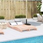 vidaXL Tumbona de madera maciza Douglas 205x110x31,5 cm vidaXL Tumbona de madera maciza Douglas 205x110x31,5 cm