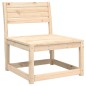 vidaXL Sofás de jardín con cojines 2 uds madera maciza de pino vidaXL Sofás de jardín con cojines 2 uds madera maciza de pino
