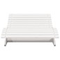 vidaXL Tumbona de madera maciza de pino blanca 205x80x31,5 cm vidaXL Tumbona de madera maciza de pino blanca 205x80x31,5 cm