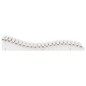 vidaXL Tumbona de madera maciza de pino blanca 205x80x31,5 cm vidaXL Tumbona de madera maciza de pino blanca 205x80x31,5 cm