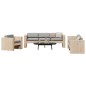 vidaXL Juego de muebles de jardín 2 piezas madera maciza de pino vidaXL Juego de muebles de jardín 2 piezas madera maciza de pino